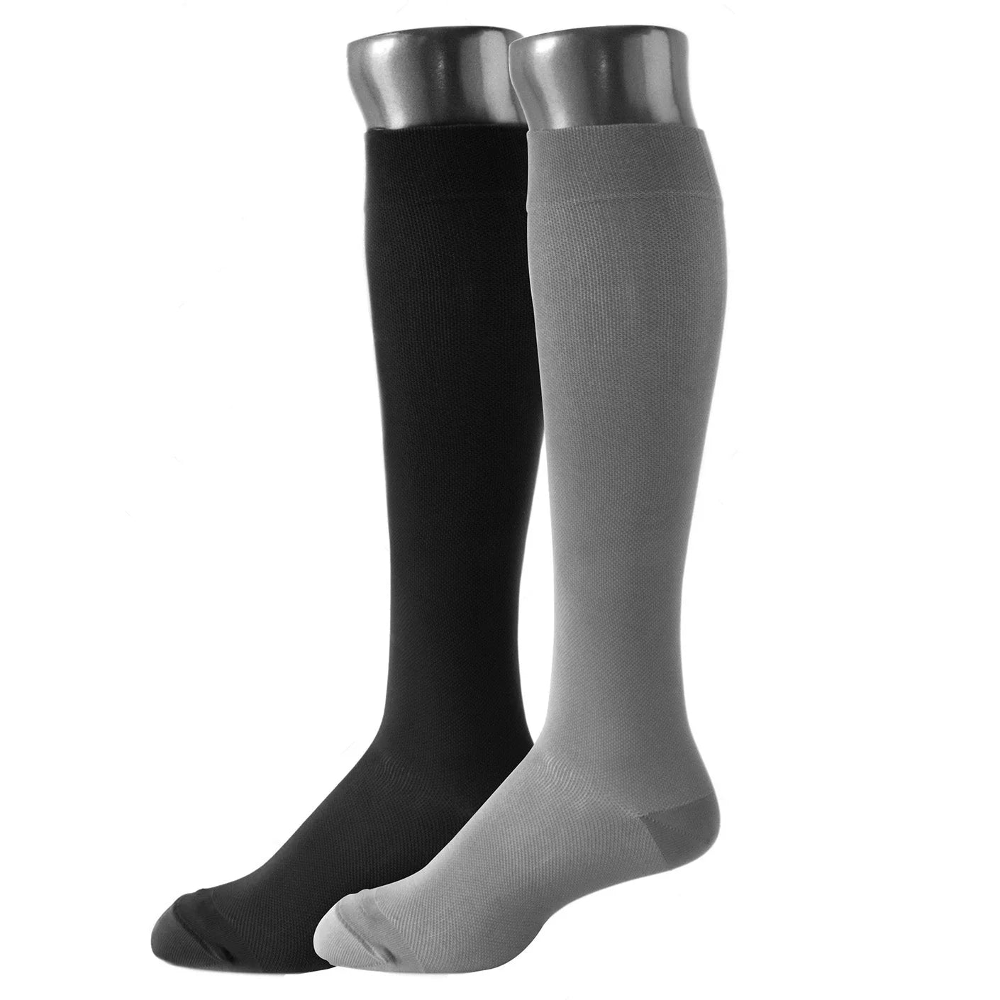 2 Pack Compression Knee High Socks for Daily Use Medias Largas Unisex