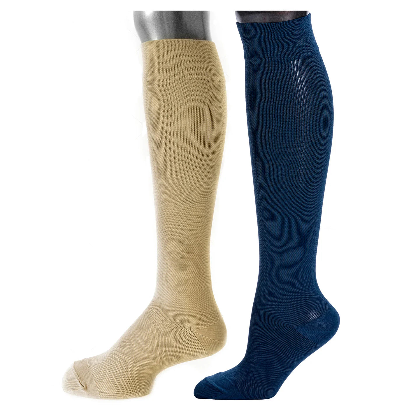2 Pack Compression Knee High Socks for Daily Use Medias Largas Unisex